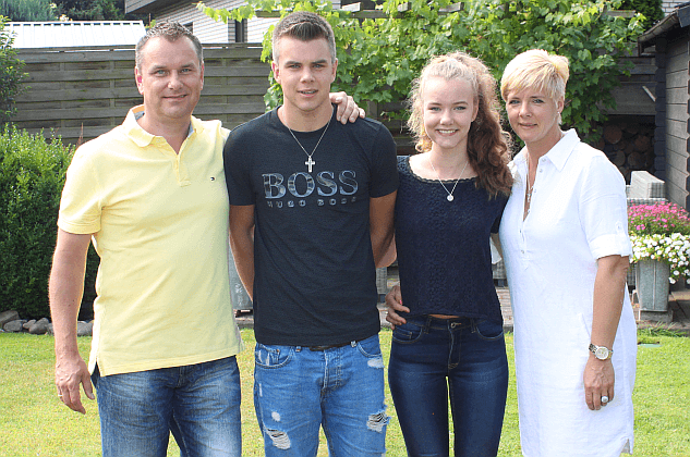 Das Bild zeigt Familie Mönkemeyer 