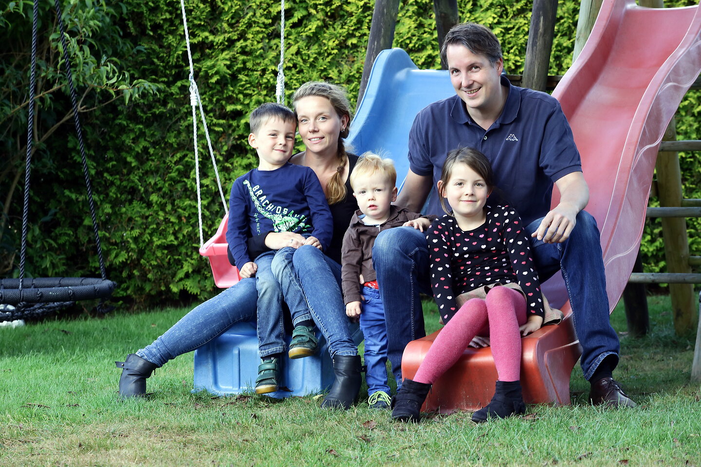 Familie Kuhlemann aus Rhauderfehn in Niedersachsen.