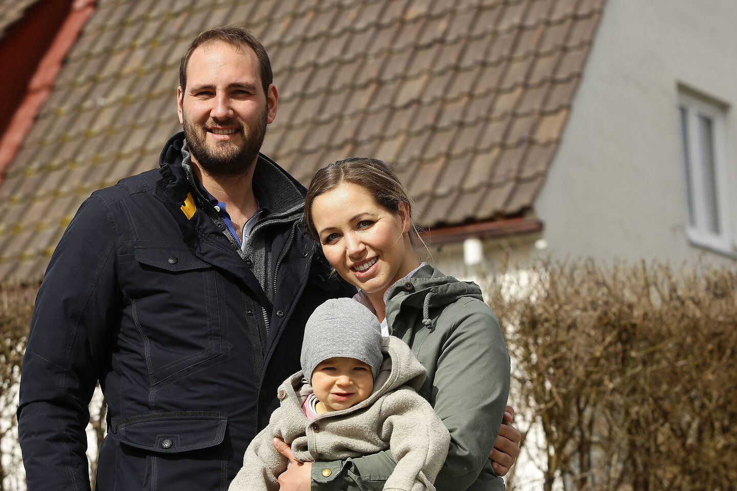 Porträt der Praxistest-Familie Haider-Daller.